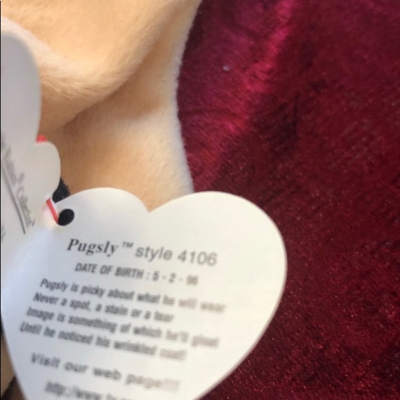 NWT! 3 Bundle TY Babies - “Pugsly, Twigs, Pops” - Picture 3 of 8